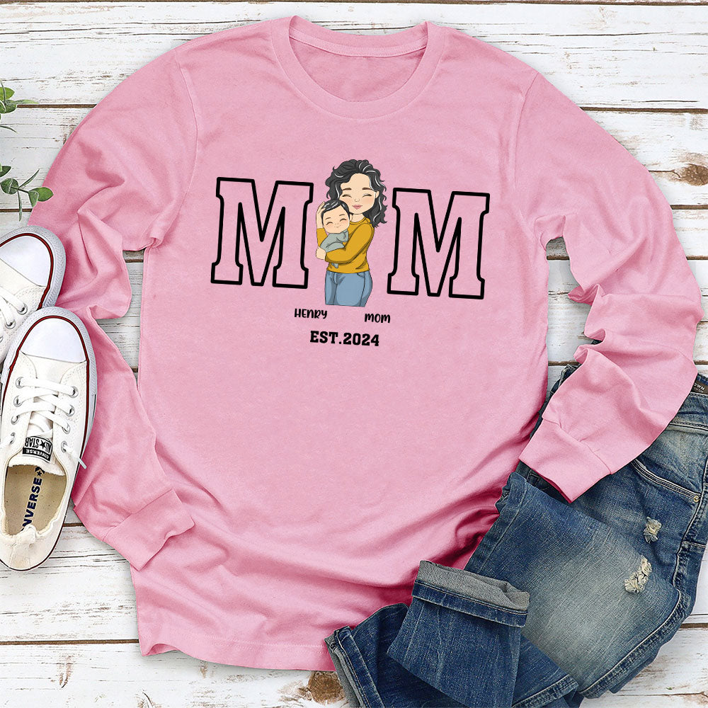 Mommy Is Happy To Have Me - Personalized Custom Shirt