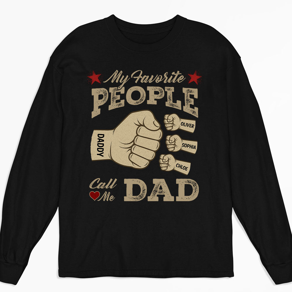 Daddy Team - Personalized Custom Shirt
