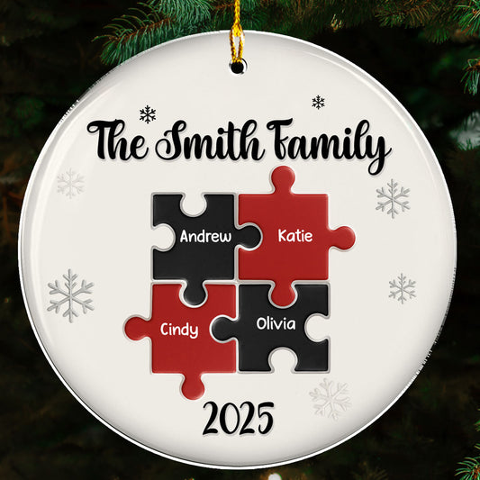 Family Pieces - Personalized Custom Acrylic Ornament