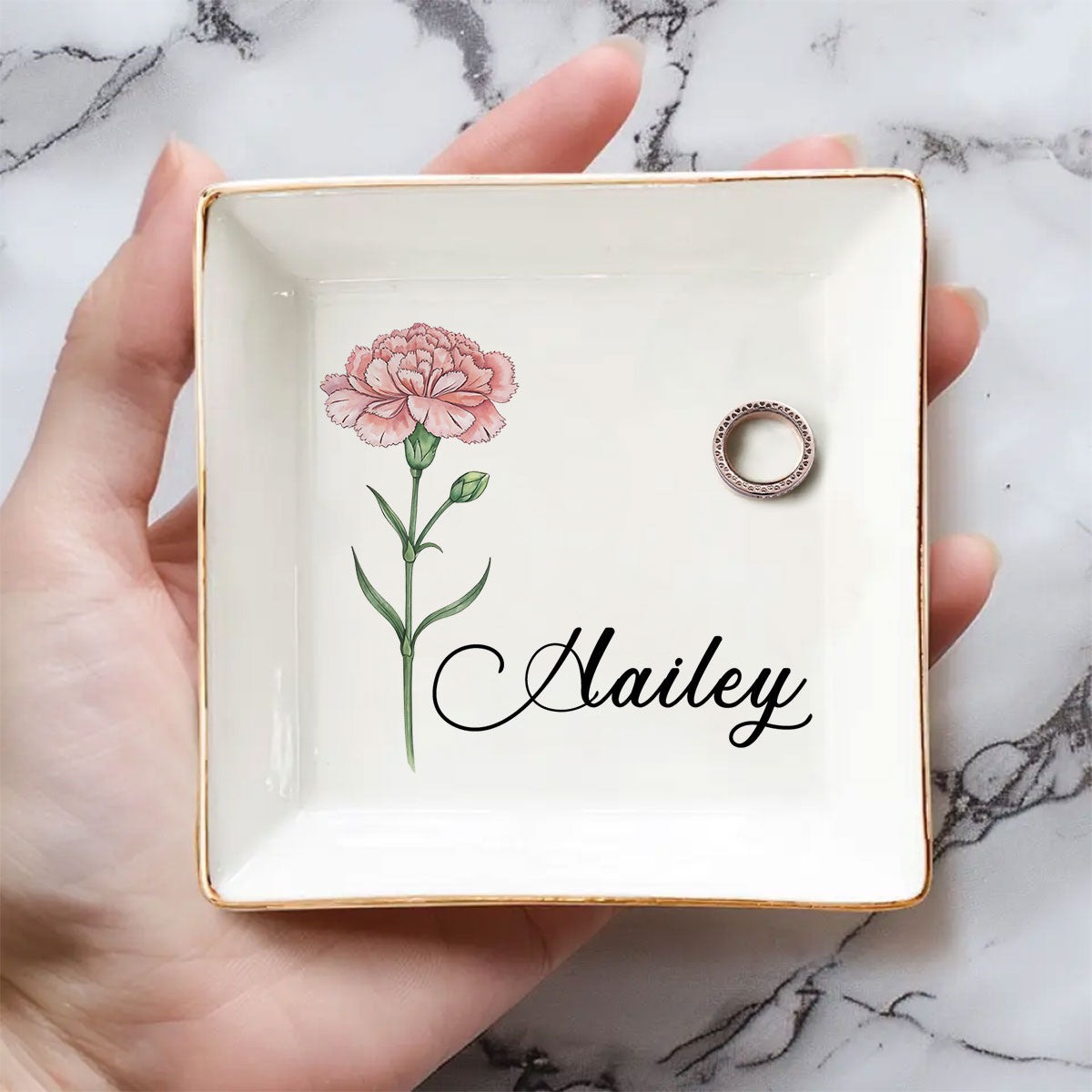 True Friends Endless Beauty - Personalized Custom Jewelry Dish