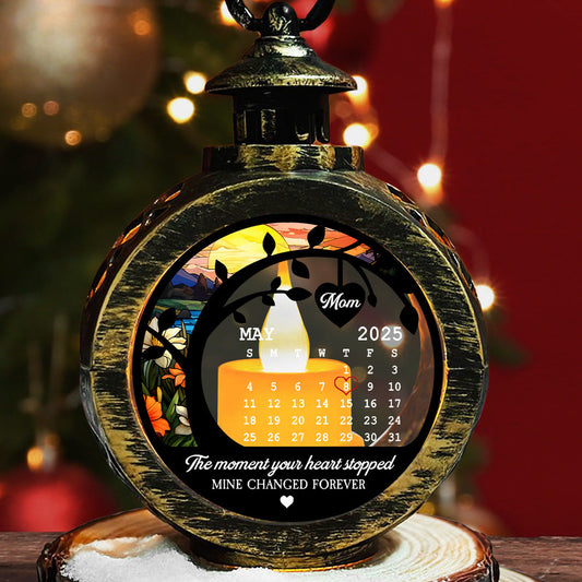 Love From Heaven - Personalized Custom Christmas Lantern