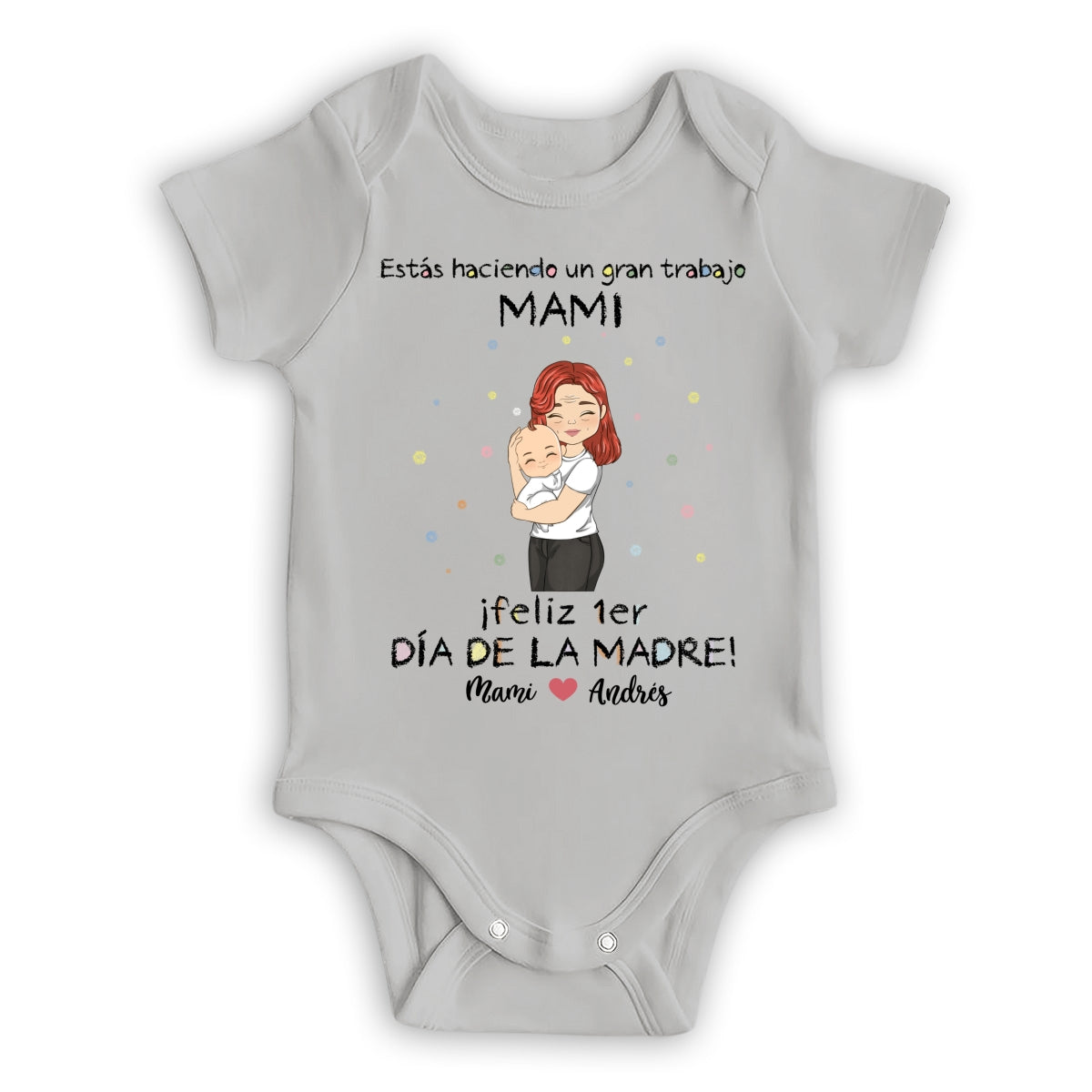 Estás haciendo un gran trabajo - Body Personalizado para Bebé