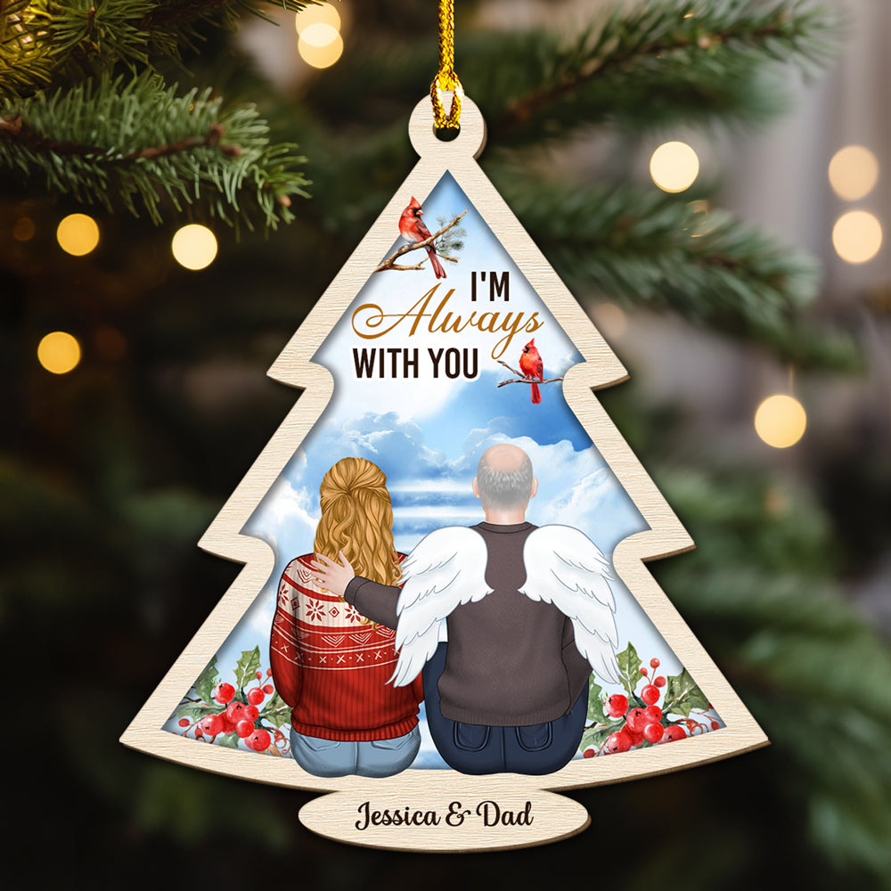 Forever With You - Personalized Custom Wood Ornament