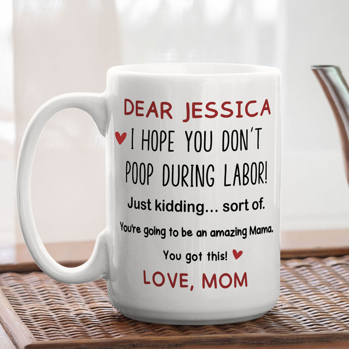 Hope You Do Not Do This Daughter - Personalized Custom Coffee Mug