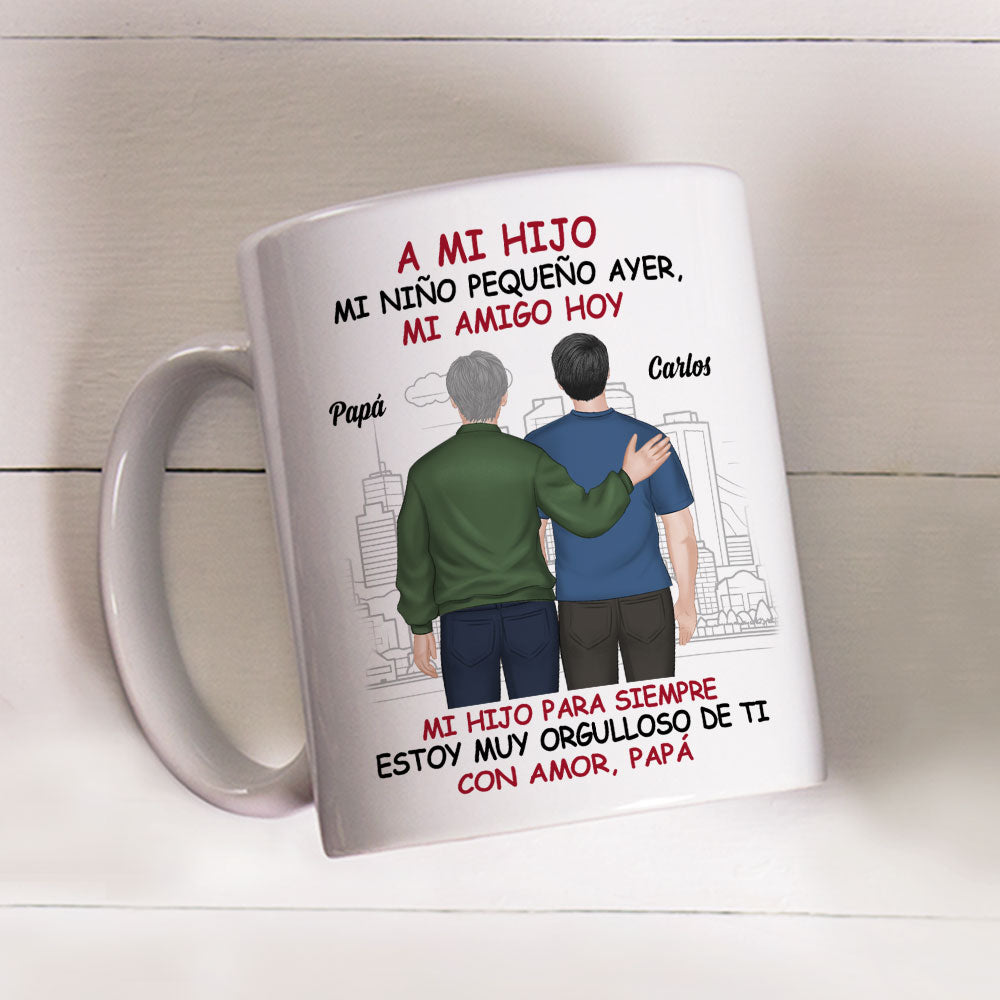 Fuiste Niño Ahora Amigo - Taza Personalizada de Café