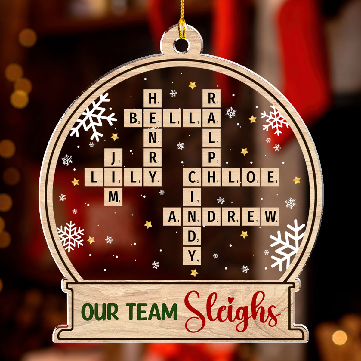 My Teammate - Personalized Custom Acrylic Ornament