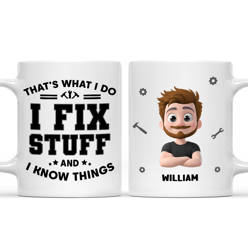 What I Do - Personalized Custom Coffee Mug