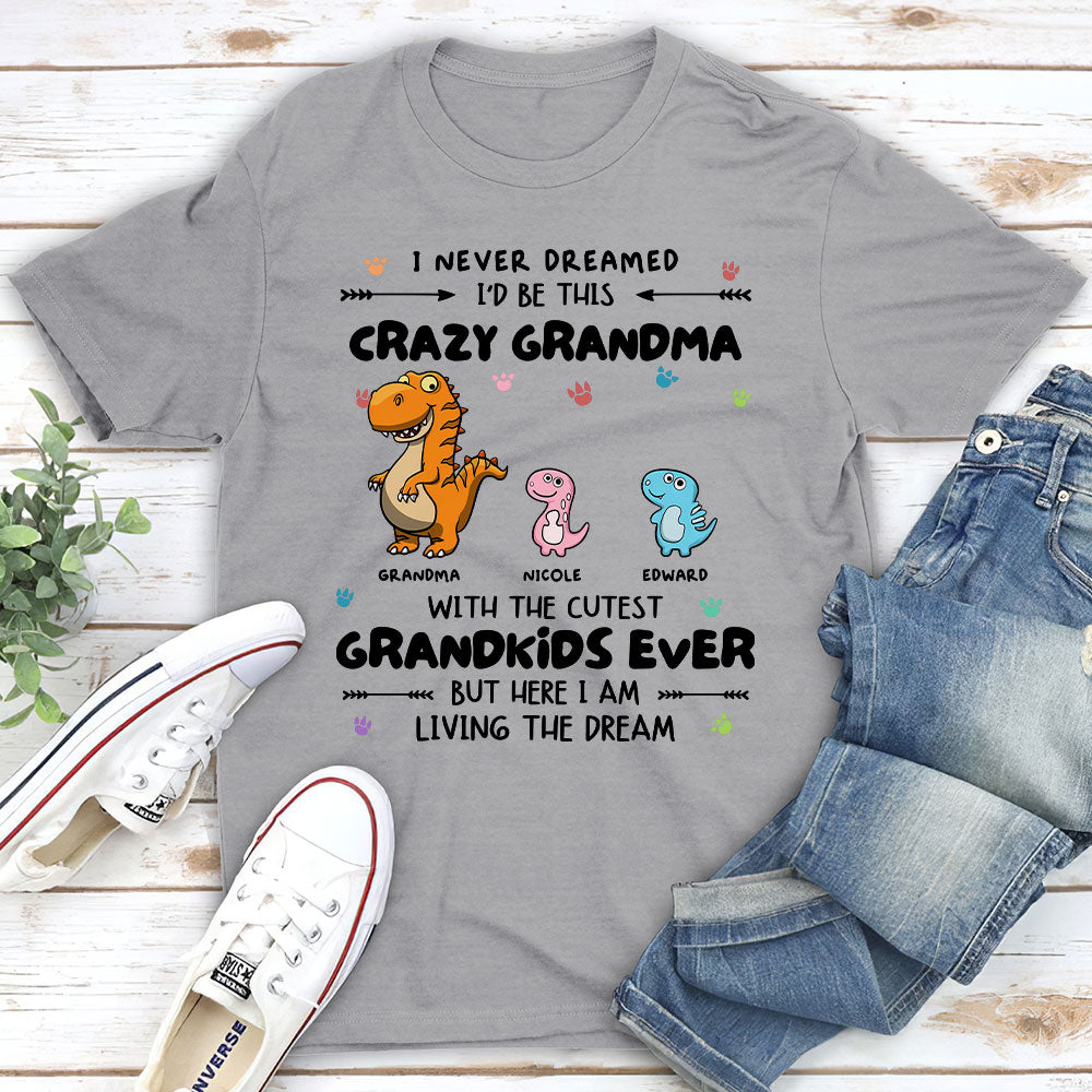 The Dream With My Grandkid - Personalized Custom Shirt
