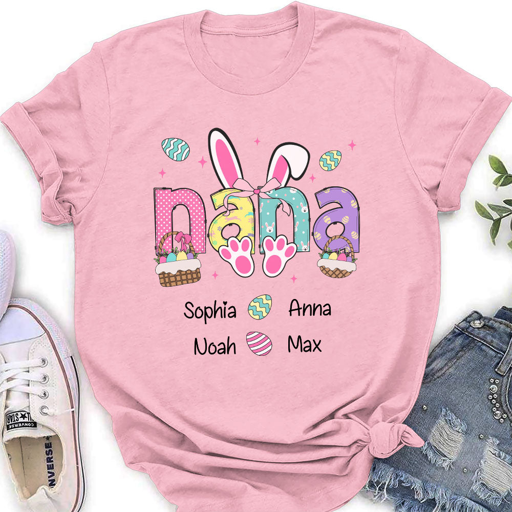 Heart Of Grandma Is Pure Gold - Personalized Custom Shirt