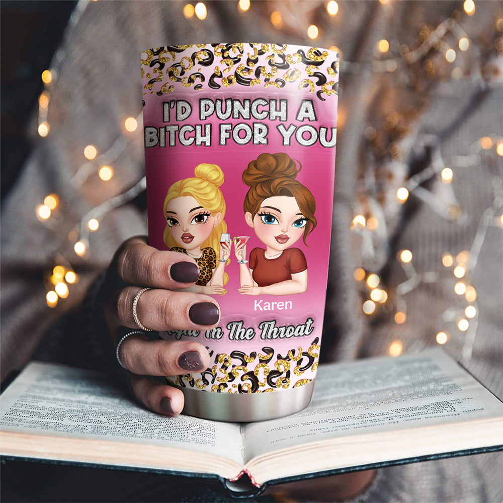 Punch For You - Personalized Custom 3D Inflated Effect Tumbler