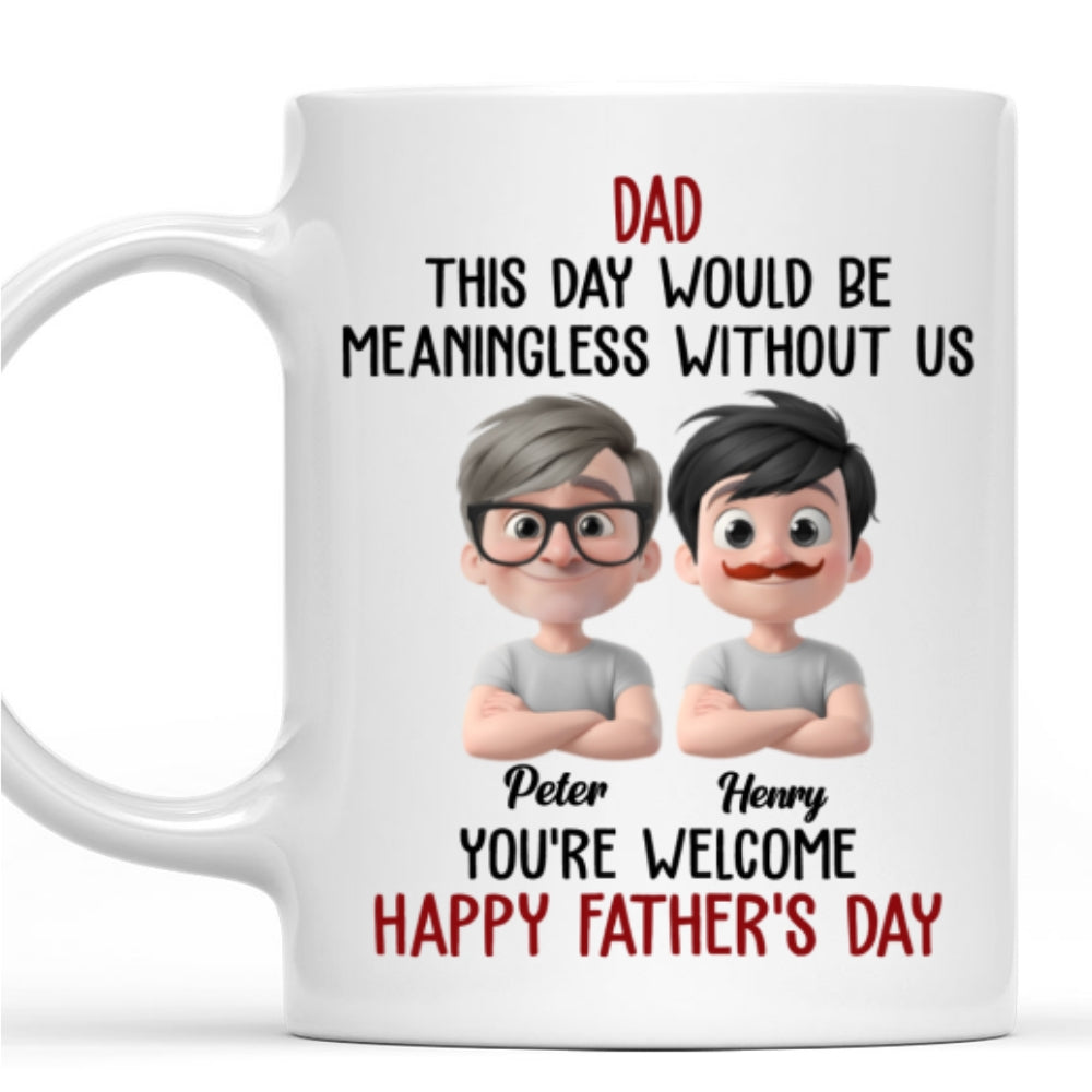 Your Kids - Personalized Custom Coffee Mug