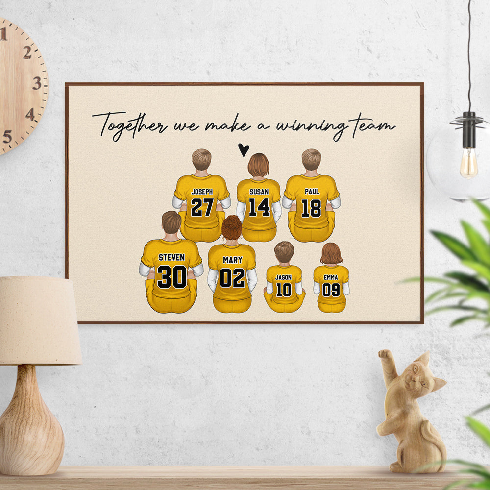 American Football Lover - Personalized Custom Poster