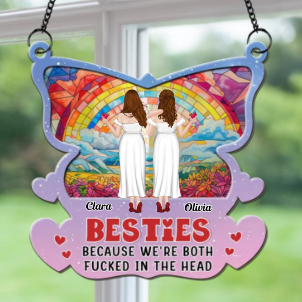 In the Head - Personalized Custom Suncatcher