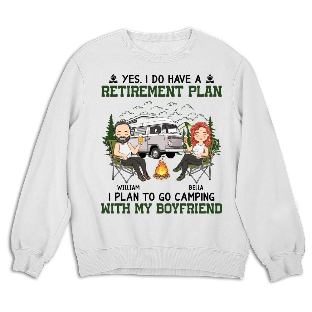 Camping With My Love - Personalized Custom Shirt