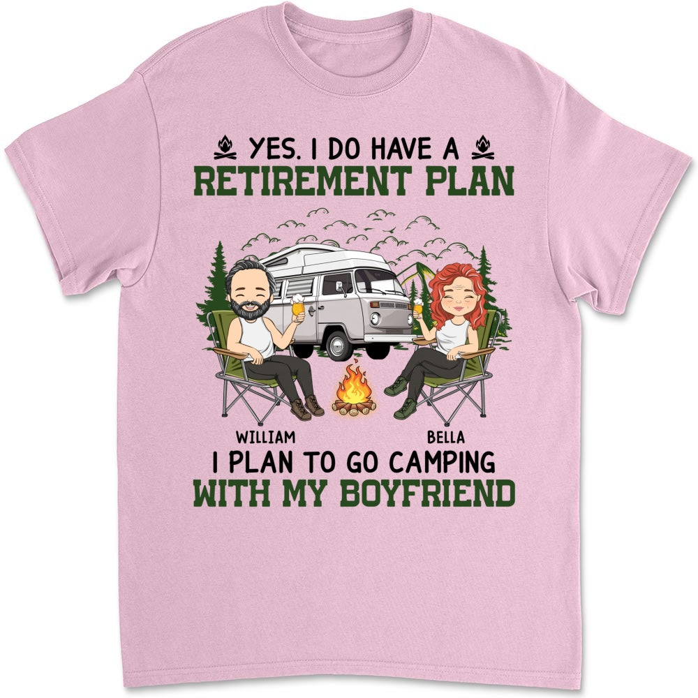 Camping With My Love - Personalized Custom Shirt