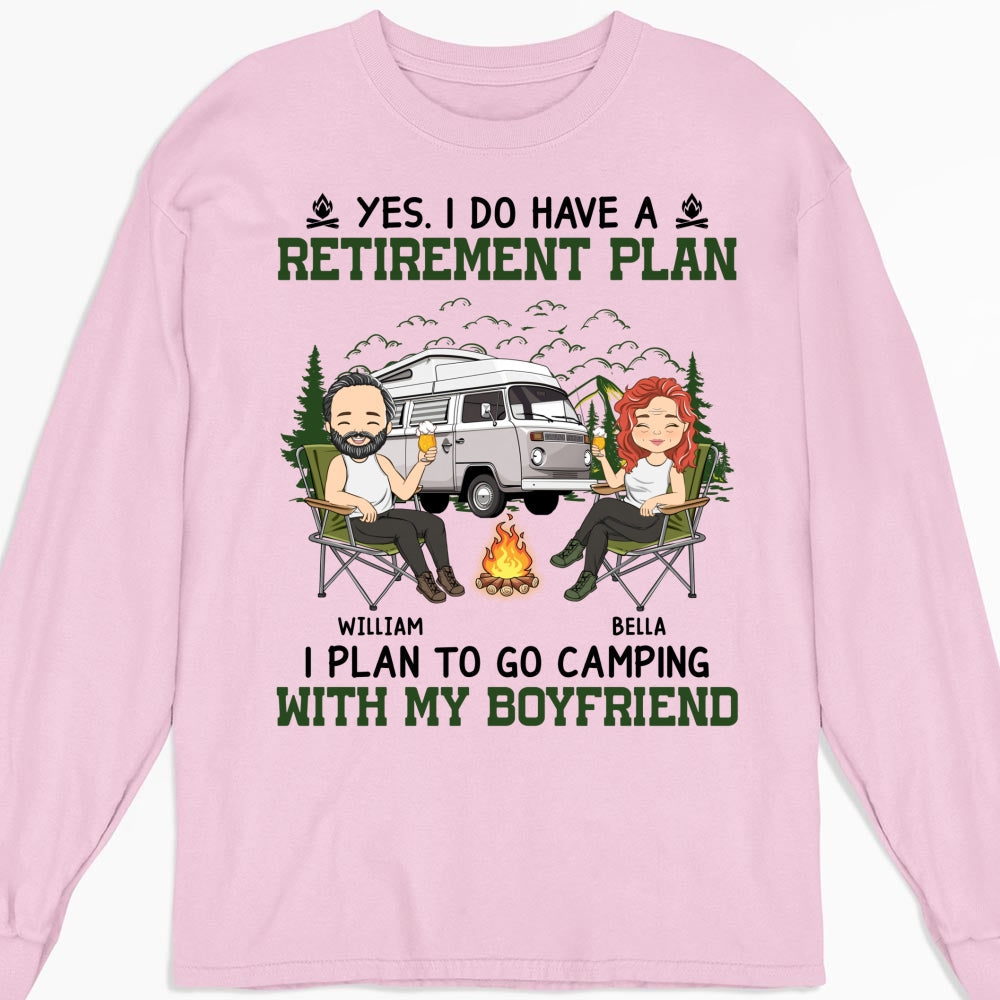 Camping With My Love - Personalized Custom Shirt