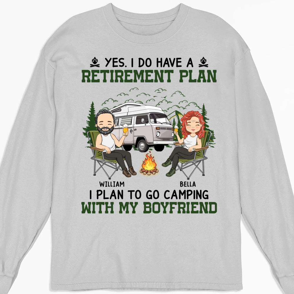 Camping With My Love - Personalized Custom Shirt