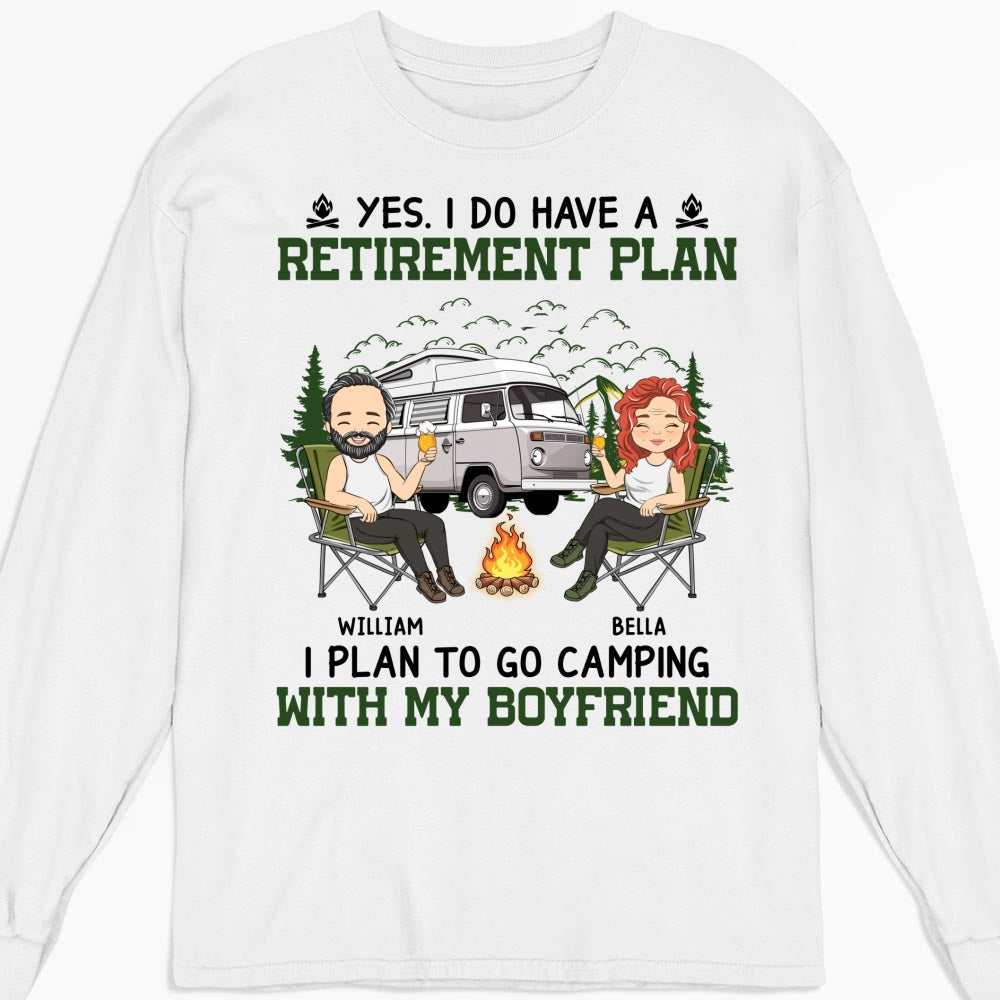 Camping With My Love - Personalized Custom Shirt