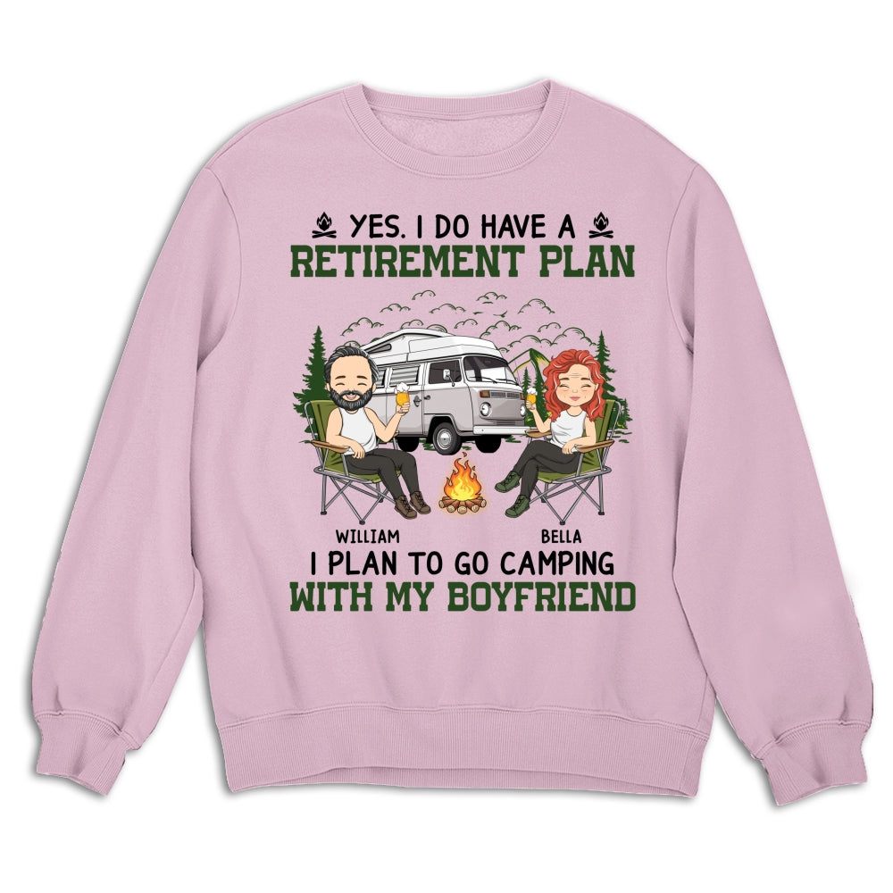 Camping With My Love - Personalized Custom Shirt