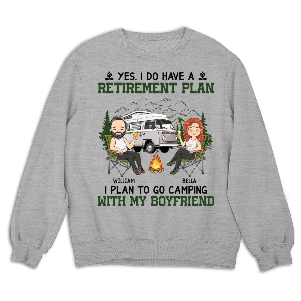 Camping With My Love - Personalized Custom Shirt