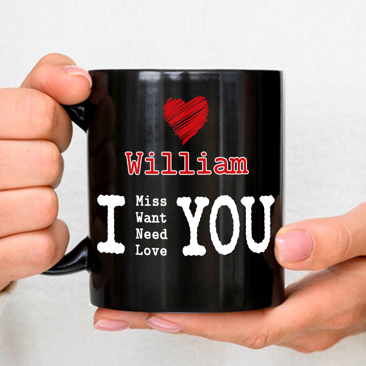 Romantic Mug - Personalized Custom Coffee Mug