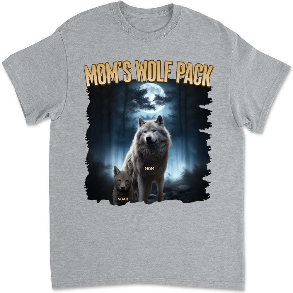 Nana Wolf Pack Ver 1 - Personalized Custom Shirt
