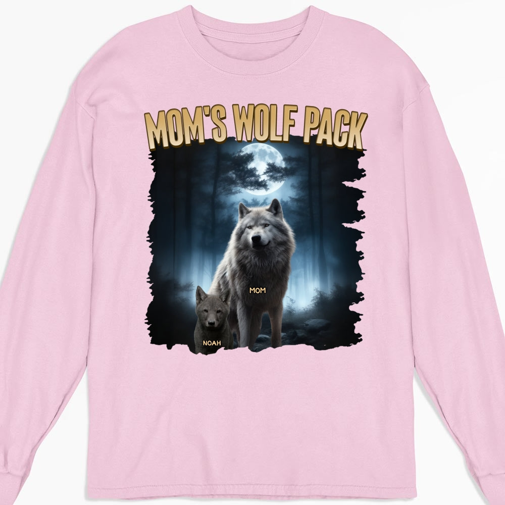 Nana Wolf Pack Ver 1 - Personalized Custom Shirt
