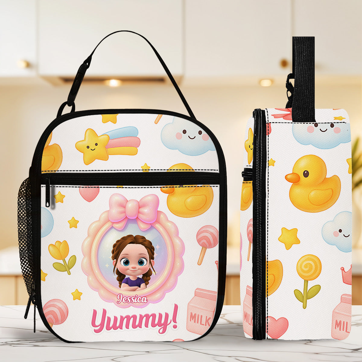 Yummy Lunch - Personalized Custom Insulated Lunch Bag