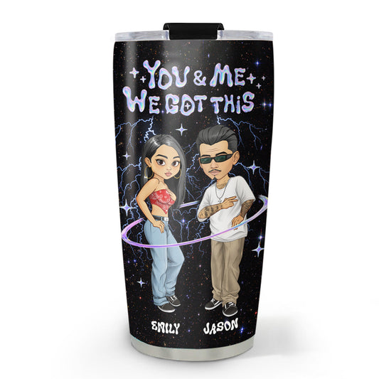 Couple Hologram - Personalized Custom Tumbler