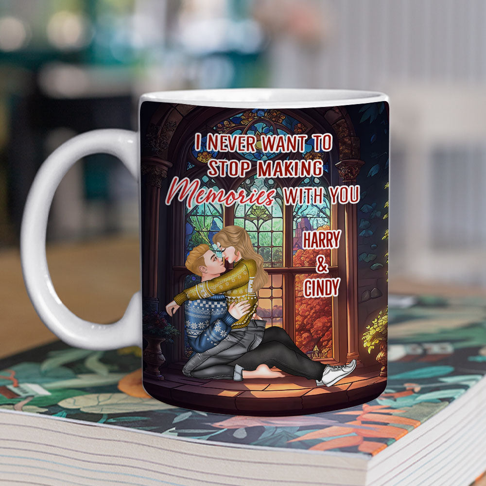 I Love You More With Each Passing Year - Personalized Custom Coffee Mug