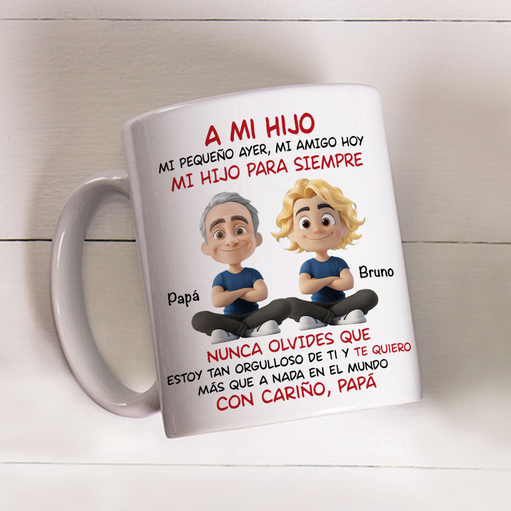 Mi Hijo Para Siempre - Taza Personalizada