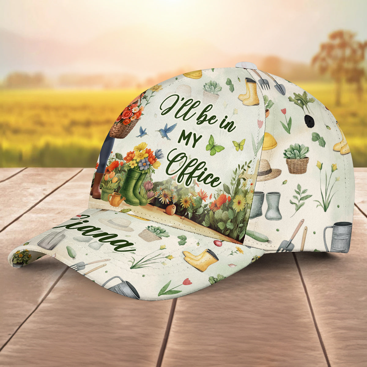 Garden Mom - Personalized Custom Classic Cap
