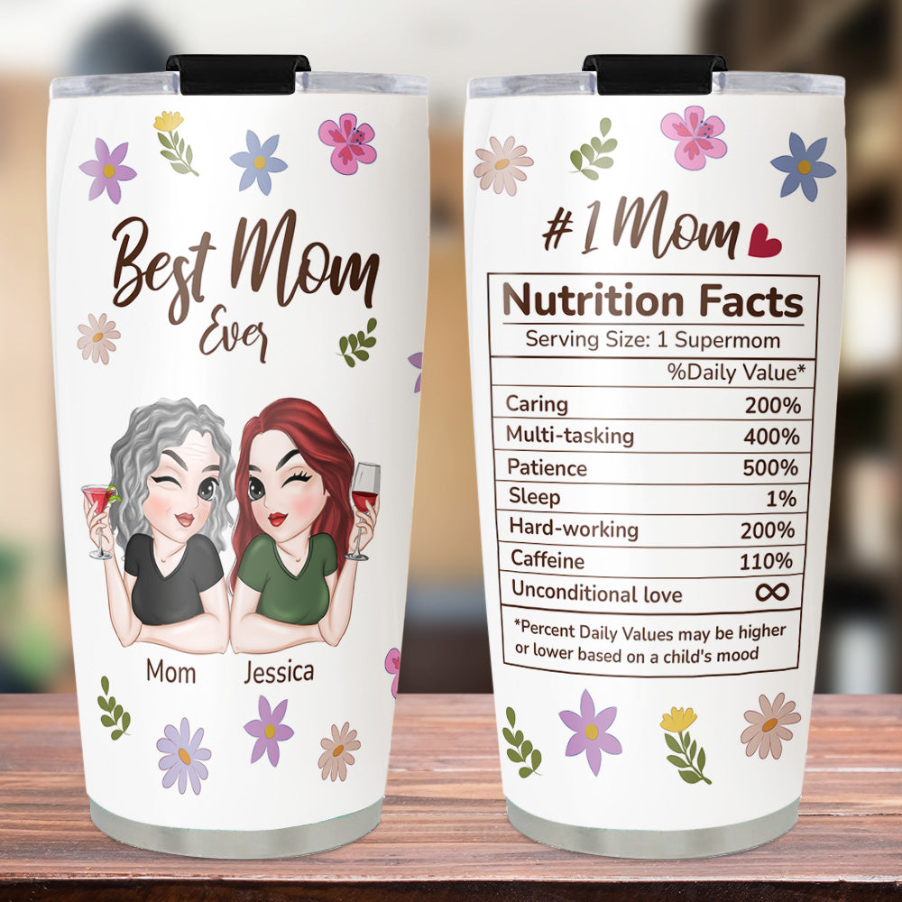 Nutrition Facts - Personalized Custom Tumbler