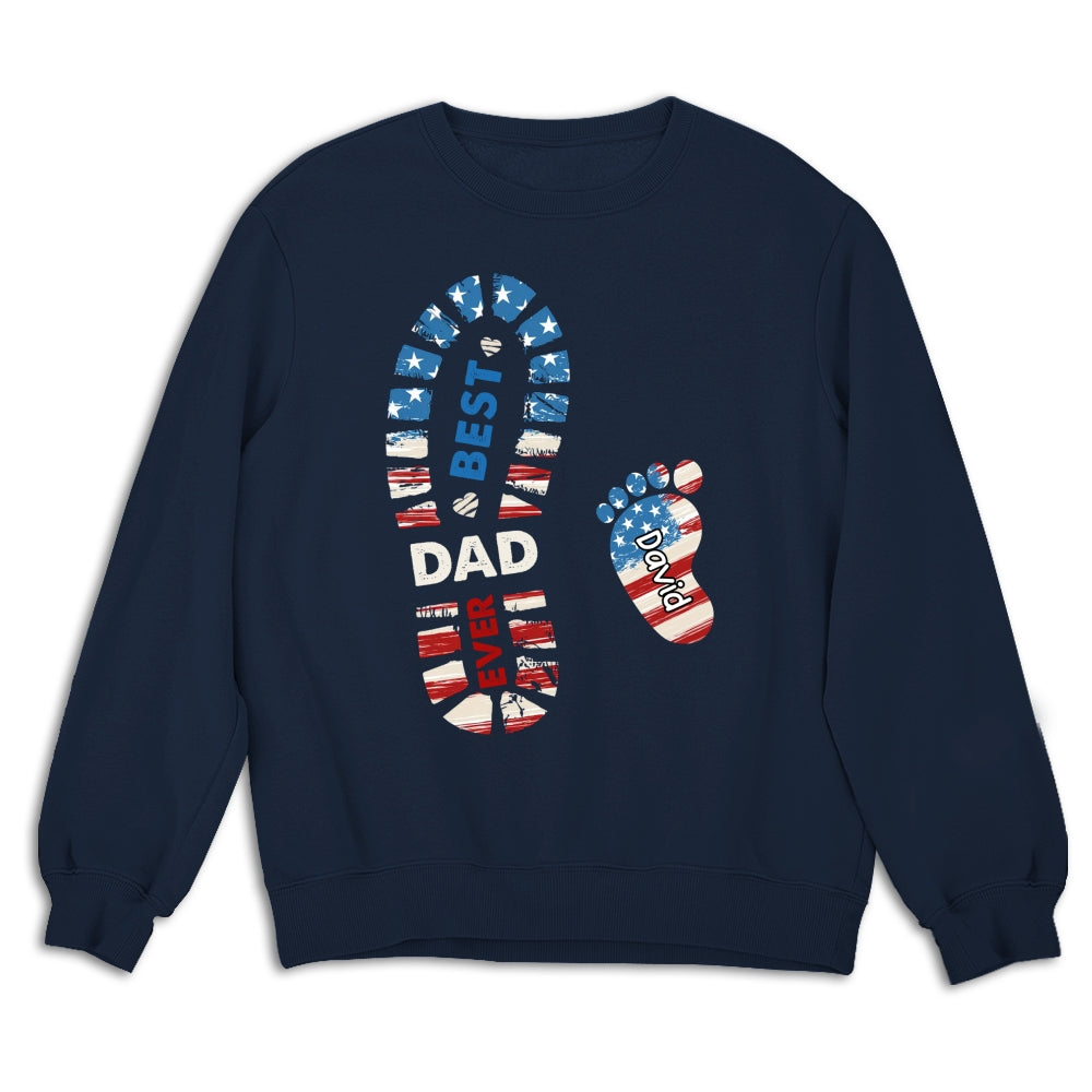Best Dad Ever 2 - Personalized Custom Shirt