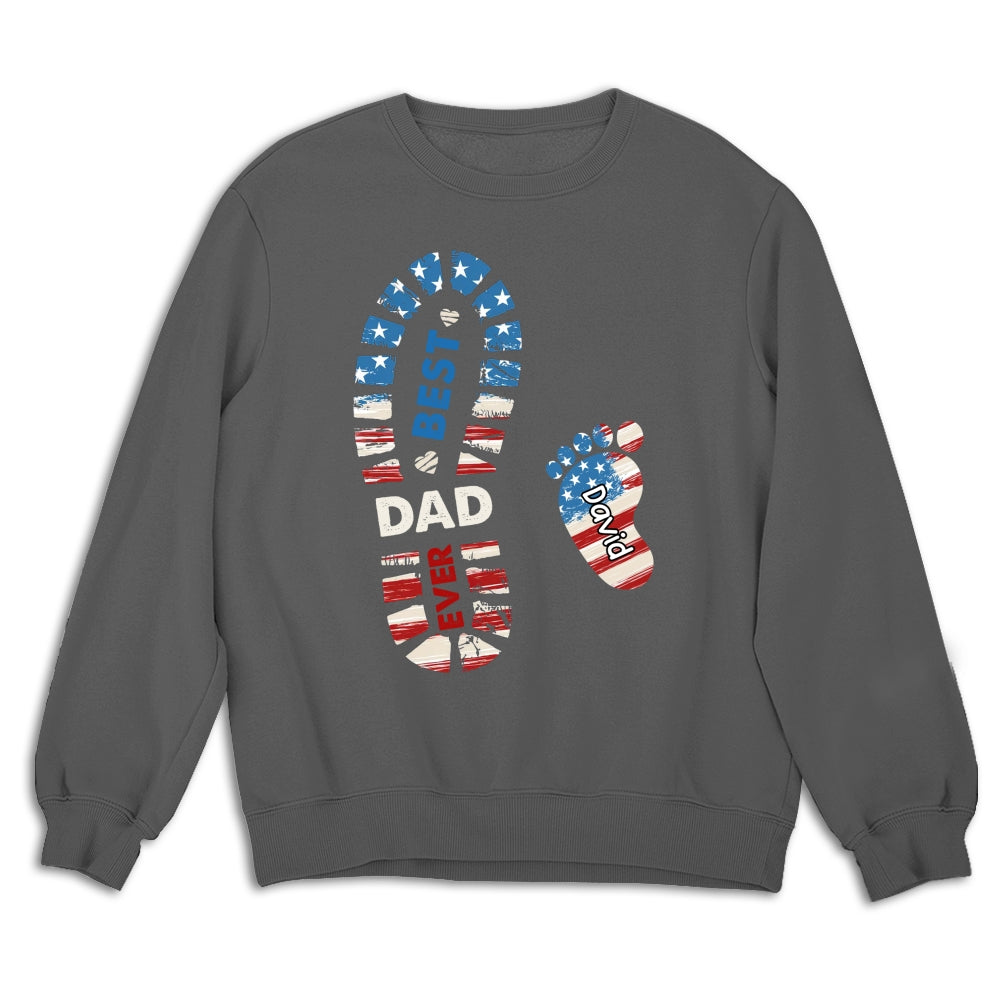 Best Dad Ever 2 - Personalized Custom Shirt