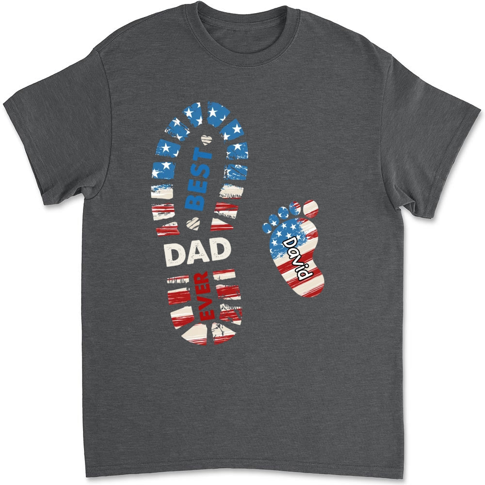 Best Dad Ever 2 - Personalized Custom Shirt