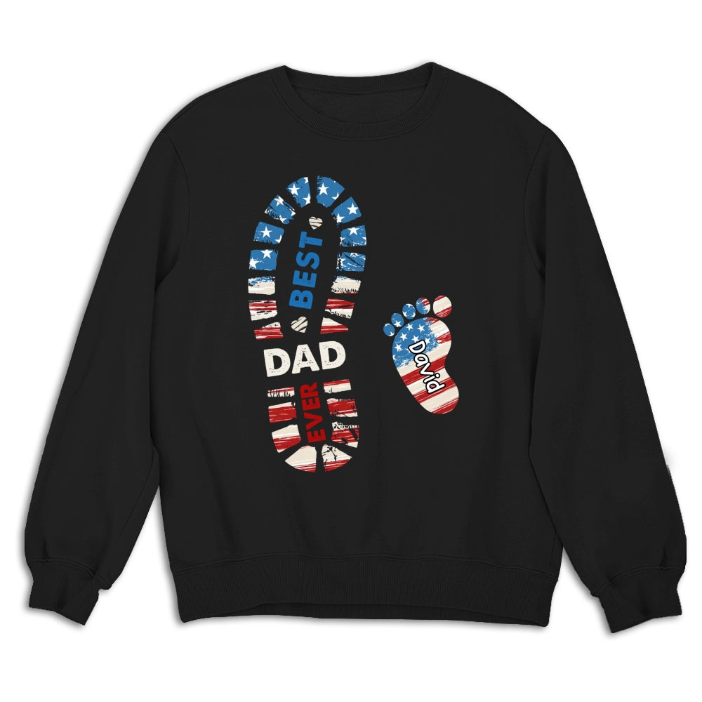 Best Dad Ever 2 - Personalized Custom Shirt