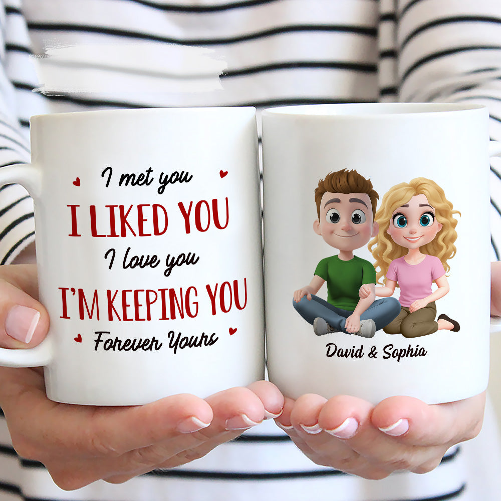 Give Me Your Forever - Personalized Custom Coffee Mug