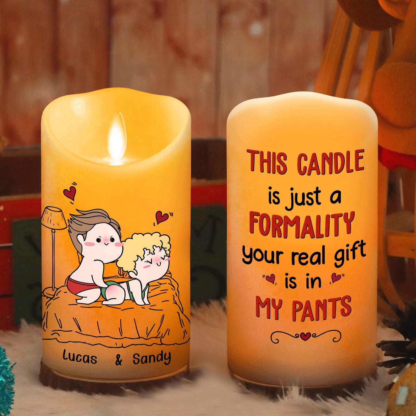 In My Pants - Personalized Custom LED Candle