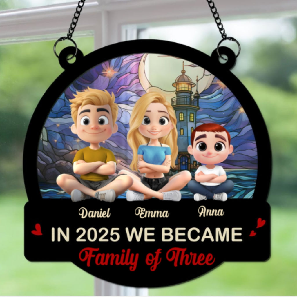 A New Chapter Begins 2025 - Personalized Custom Suncatcher