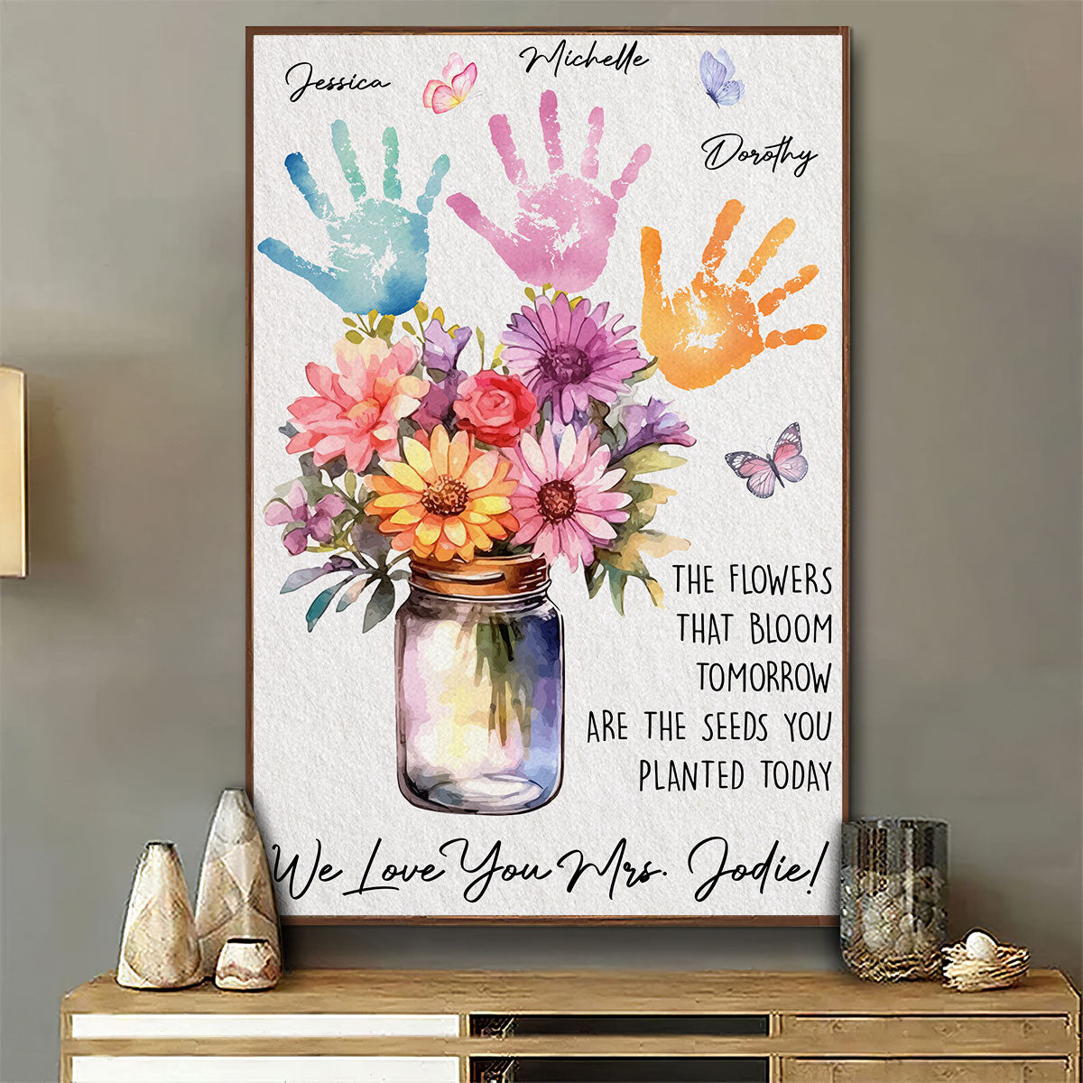 Knowledge Is A Seed Of Wisdom - Personalized Custom Poster