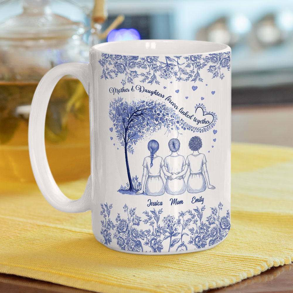 Together We Bloom - Personalized Custom Coffee Mug