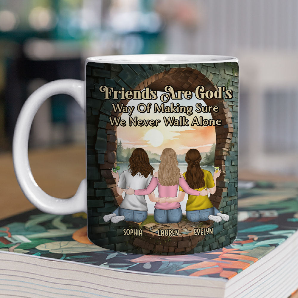 Friendship On Another Level - Personalized Custom Coffee Mug