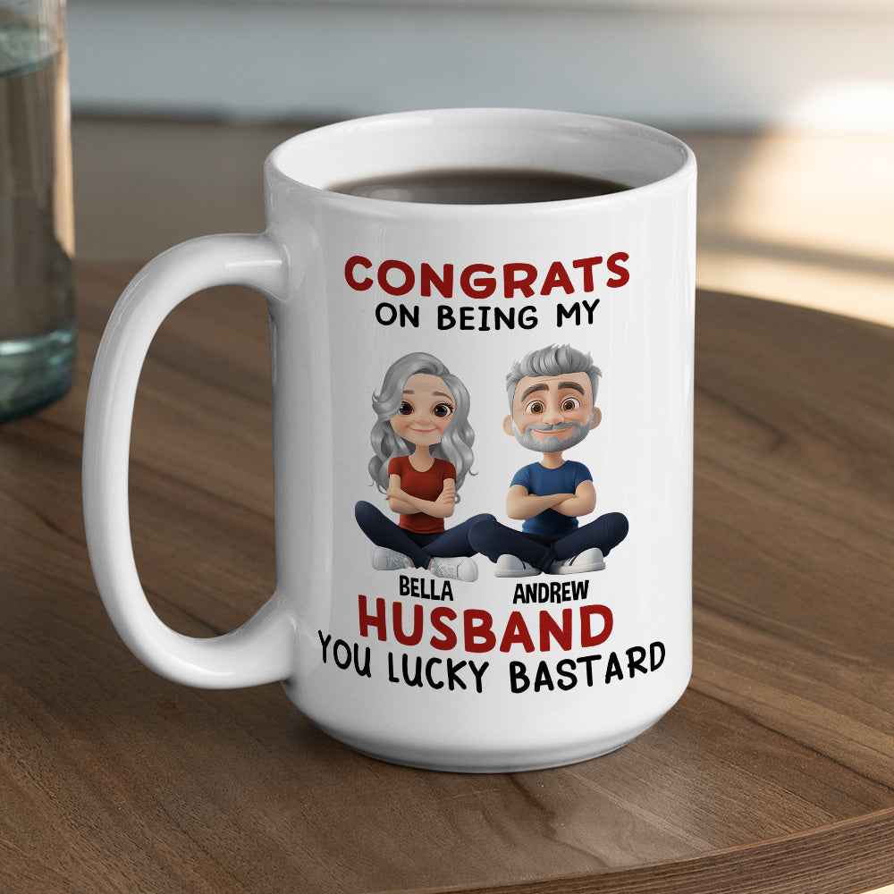 Being My Husband - Personalized Custom Coffee Mug