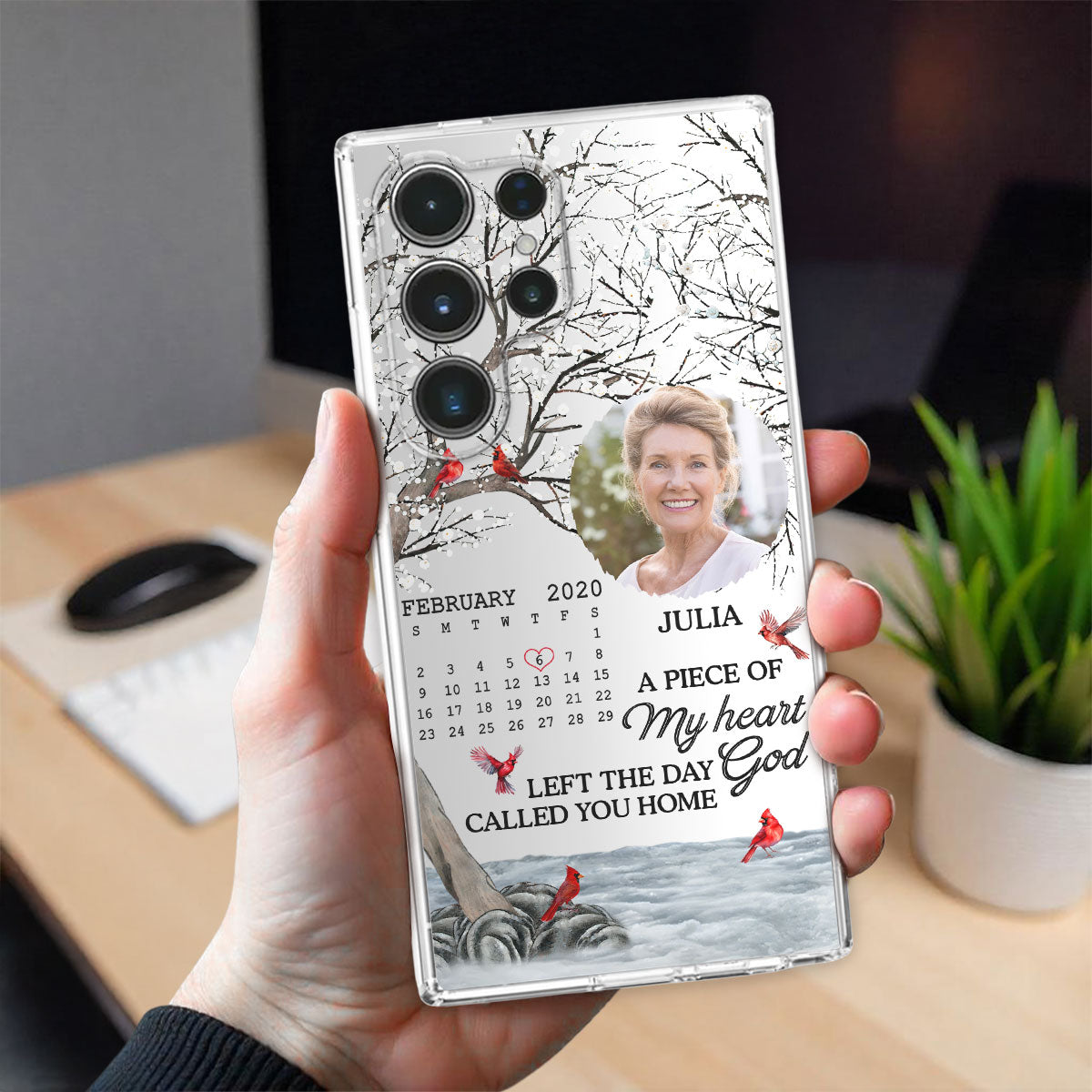 My Heart Changed Forever - Personalized Custom Phone Case