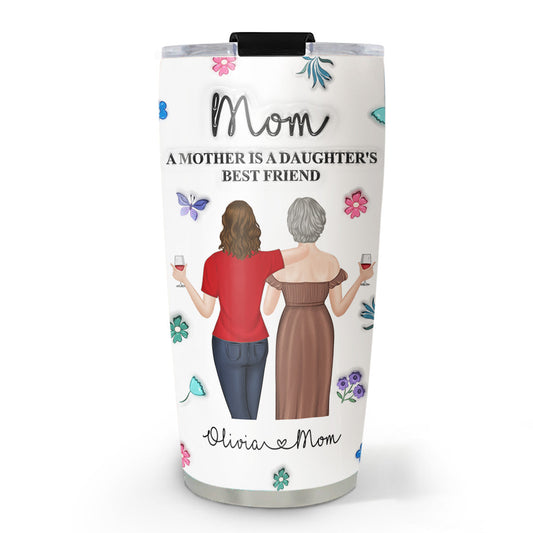 Love You More Than Words - Personalized Custom 3D Inflated Effect Tumbler