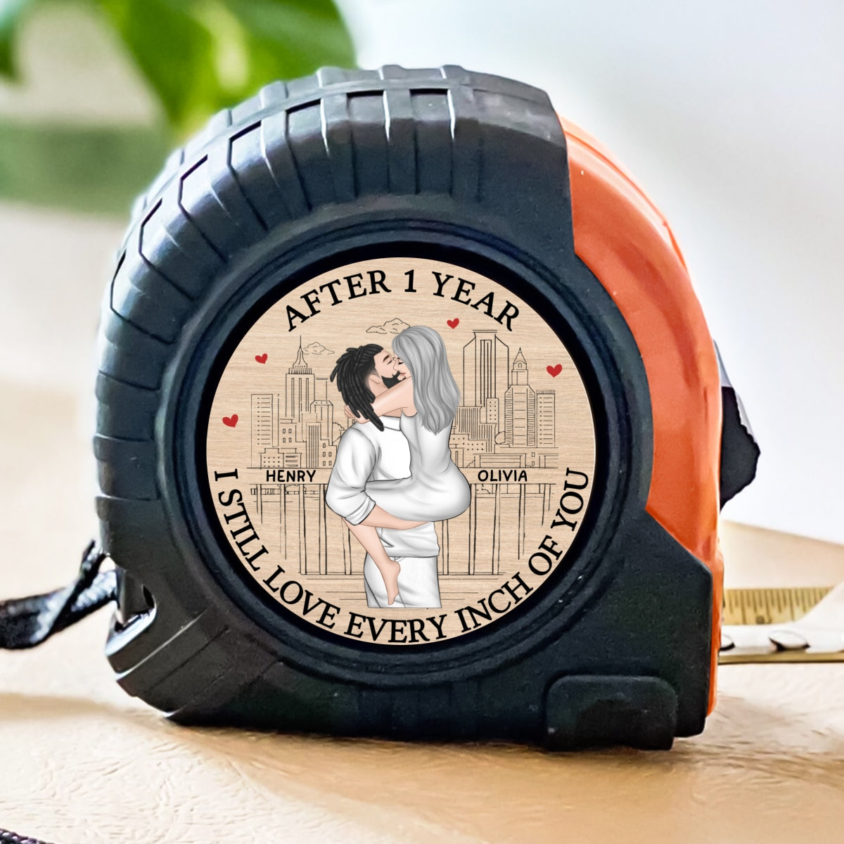 Love Every Inch - Personalized Custom Tape Measure