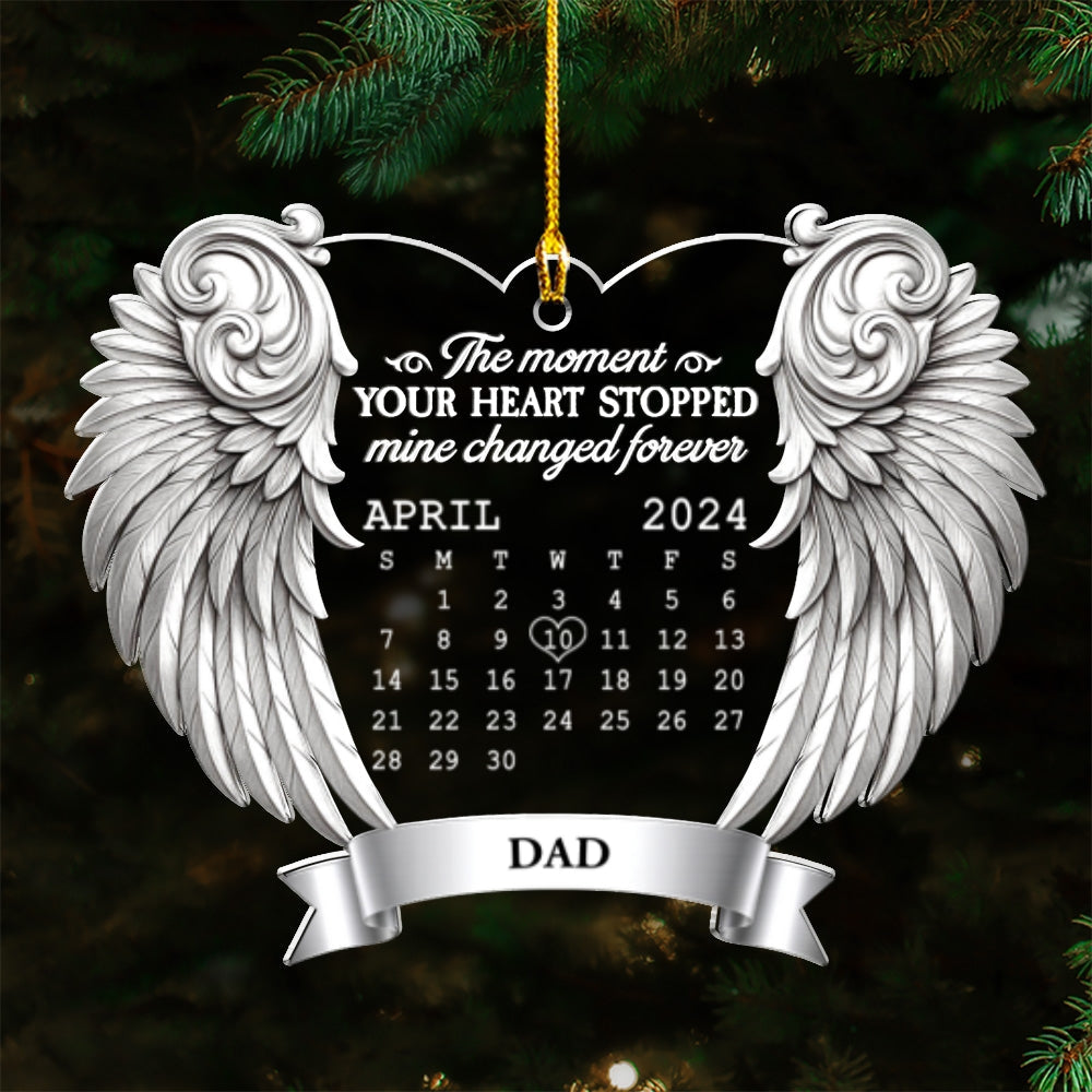 Remembered With Love - Personalized Custom Acrylic Ornament