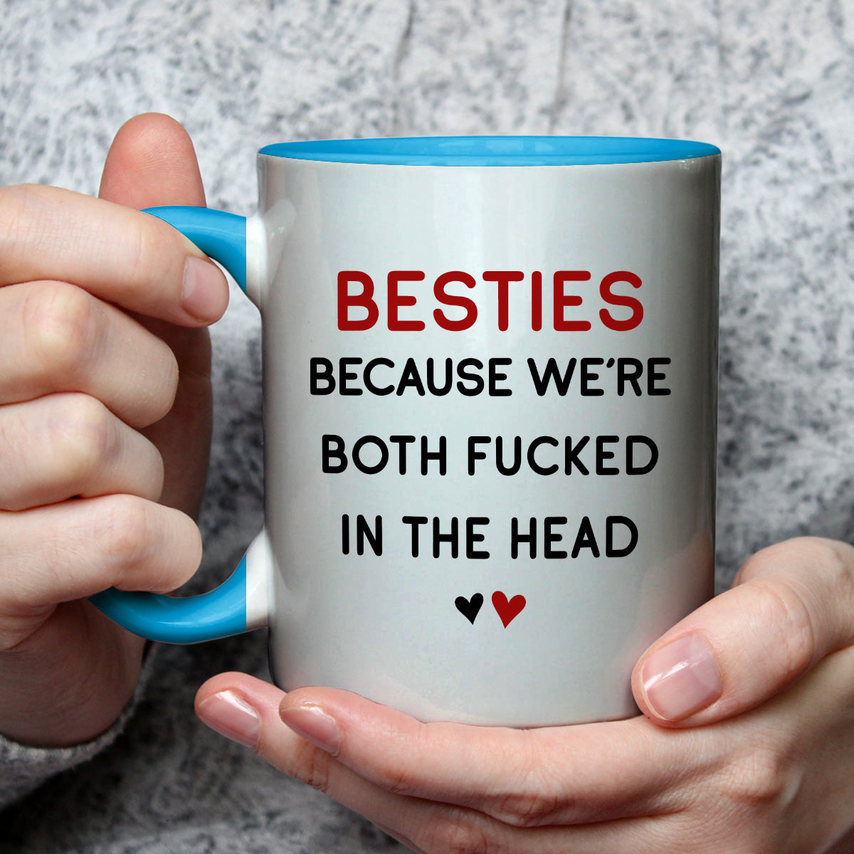 We Are The Same - Personalized Custom Accent Mug