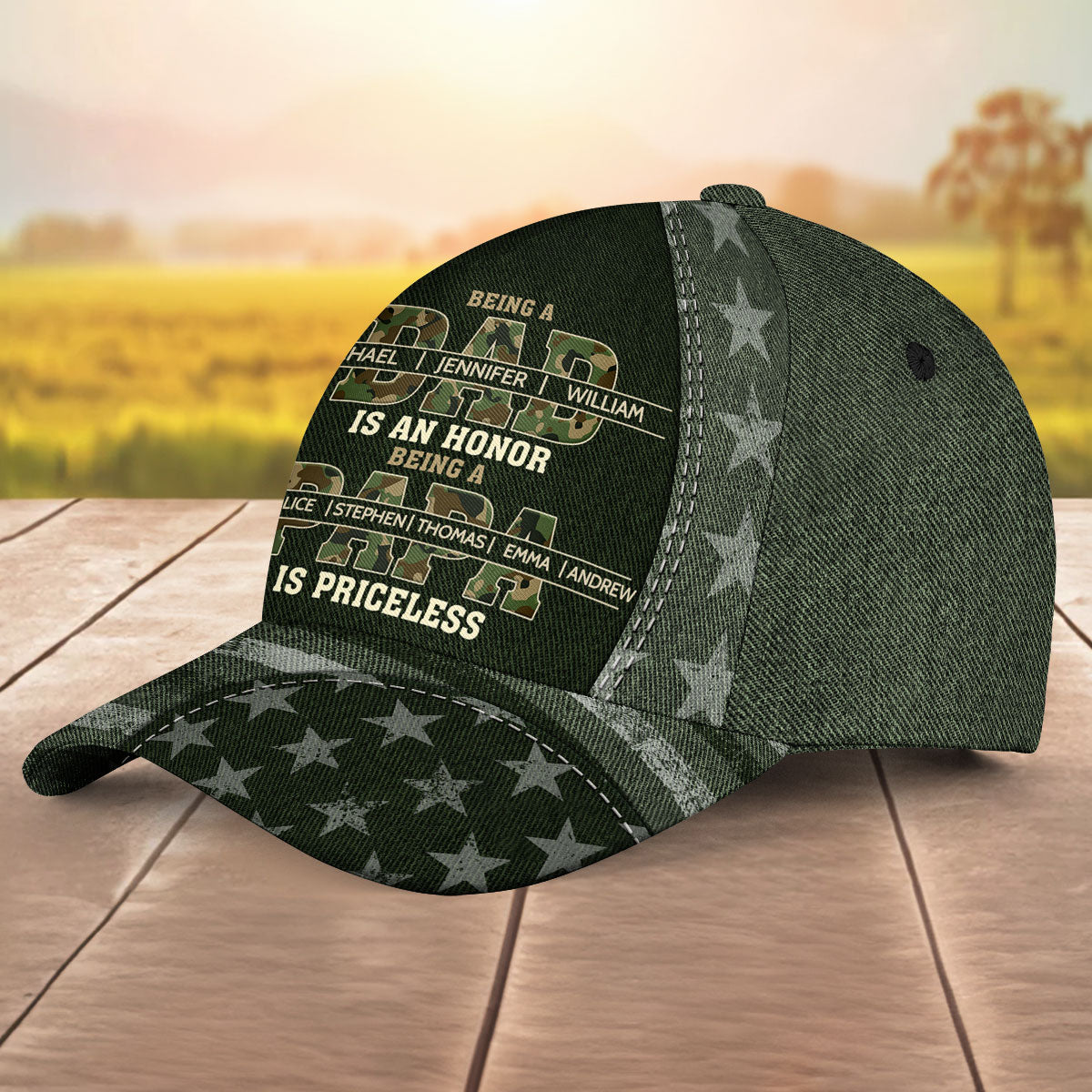 Being Priceless - Personalized Classic Cap